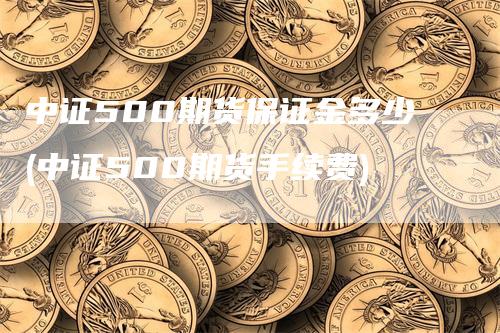 中证500期货保证金多少(中证500期货手续费)