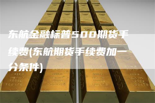 东航金融标普500期货手续费(东航期货手续费加一分条件)